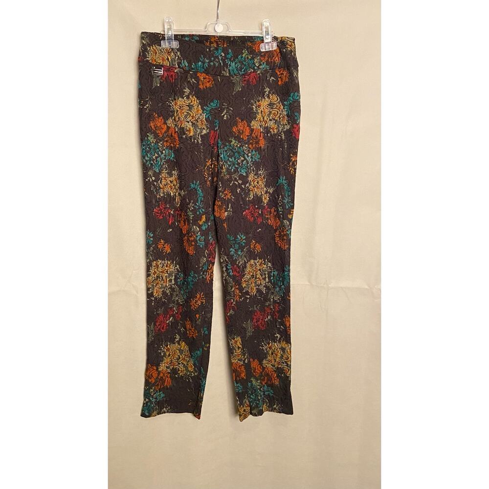 Lisette L - Boho-Chic Paisley Print Pants, Size 12 - Picture 1 of 5
